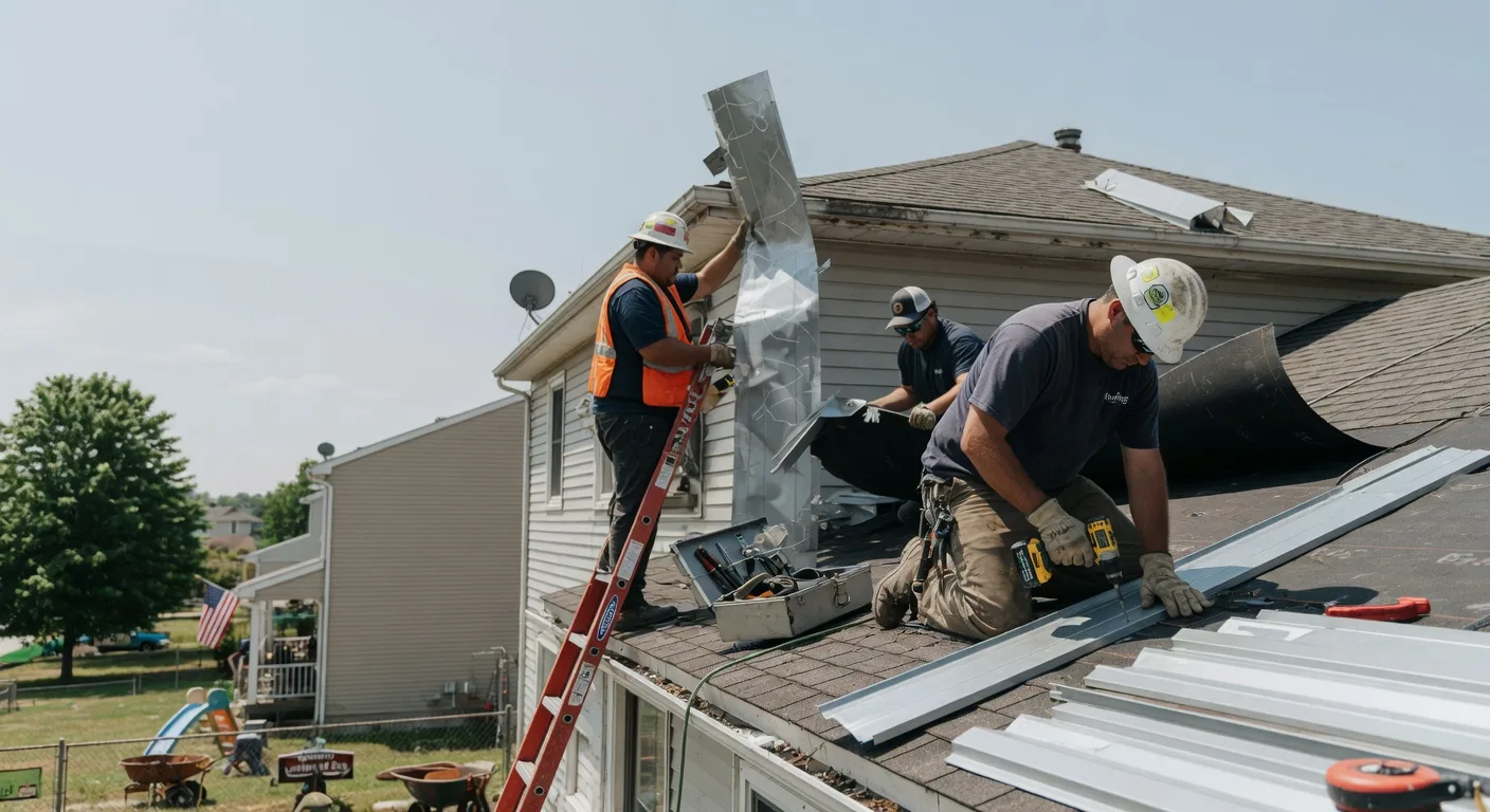 Storm Damage Metal Roof Repair in Government Camp, OR